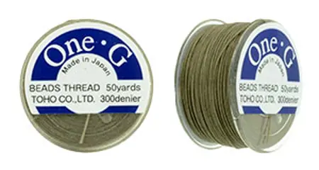 Toho One-G nylonová nit PT-50-20  khaki